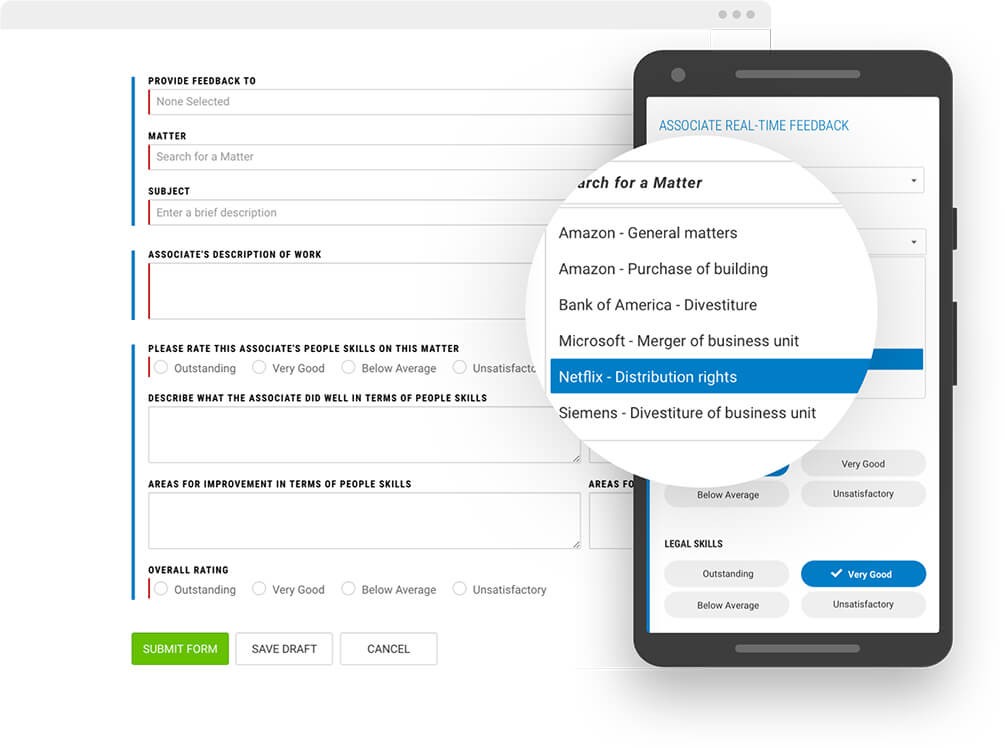Setup any real-time feedback process